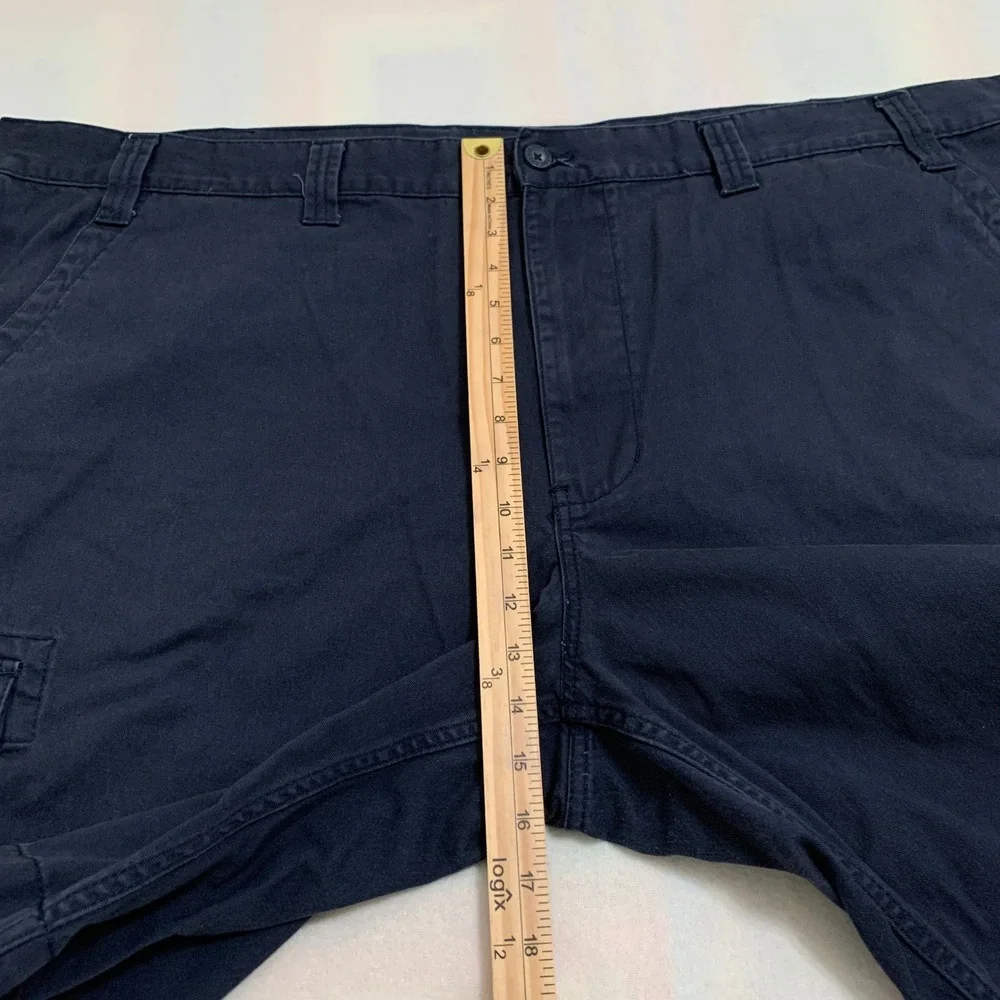 U.S. Polo Assn. Cargo Shorts Men's Size 52 Navy Blue 100%‎ Cotton 11